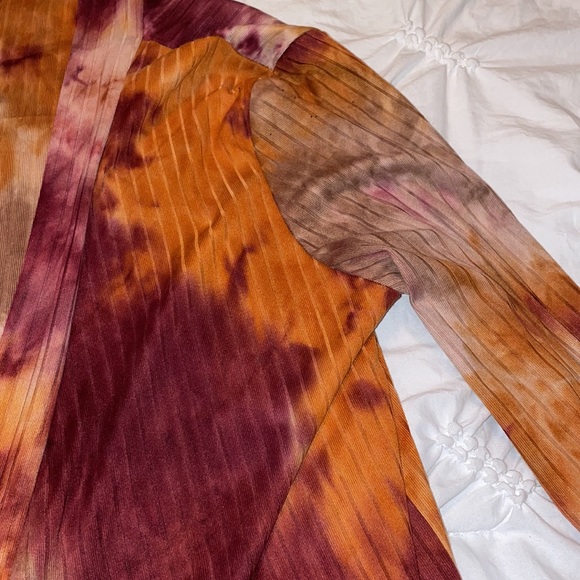 Aria & Clara - size medium - ribbed knit cardigan with pockets - Picture 5 of 9